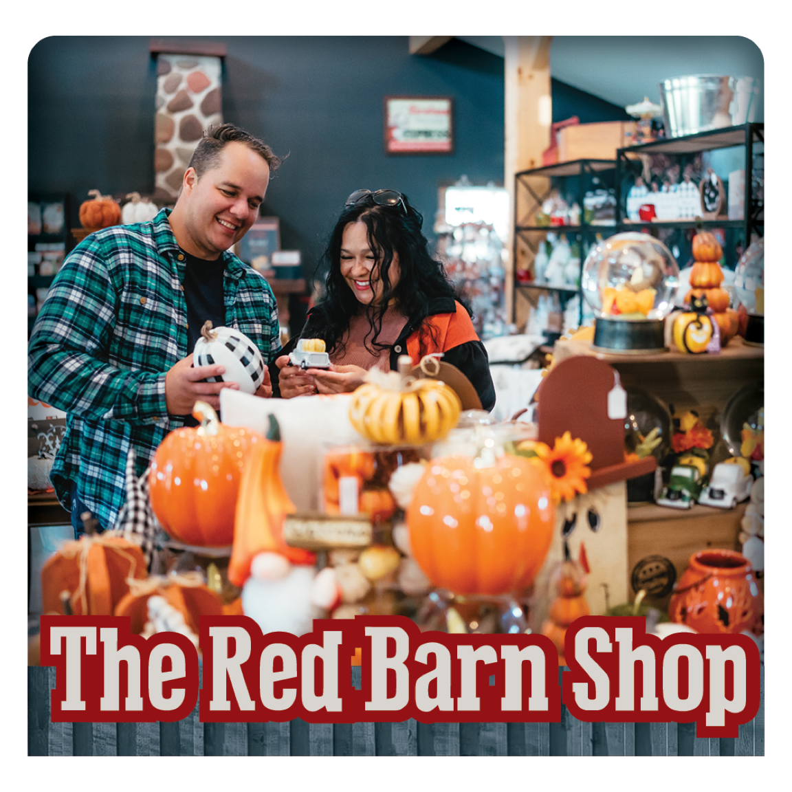 Red Barn Shop- Unique seasonal gifts, local artisans. 